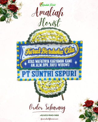 Papan Bunga Duka di Gunung Sahari Selatan